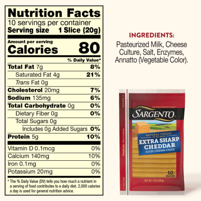 00272 SL ExtrShrpChddr Ecomm CarouselNutrition