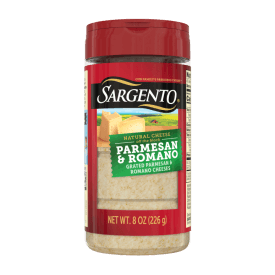 Sargento® Natural Parmesan & Romano Grated Cheese, 8 oz