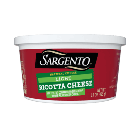 Sargento® Natural Light Ricotta Cheese, 15 oz
