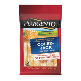 Sargento®  Colby-Jack Natural Cheese Sticks, 12-Count
