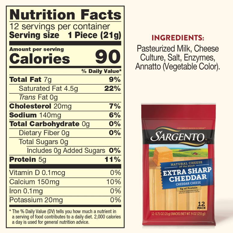 01071 RFS Stck ExtrShrpChddr Ecomm CarouselNutrition
