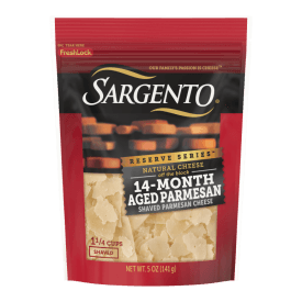 Sargento® Reserve Series™ Natural 14-Month Aged Parmesan Shaved Cheese, 5 oz