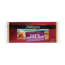 Sargento® Natural Fiesta™ Pepper Jack Block Cheese, 7 oz