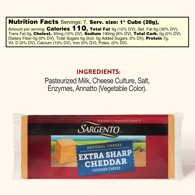 35484 Chnk ExtraShrpChddr Ecomm CarouselNutrition