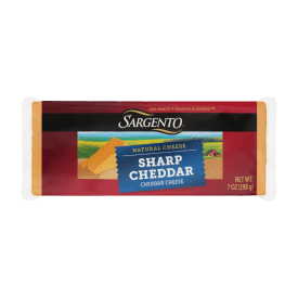 Sargento® Natural Sharp Cheddar Block Cheese, 7 oz
