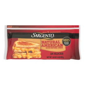 Sargento®  Natural American Sliced Cheese, 24 slices