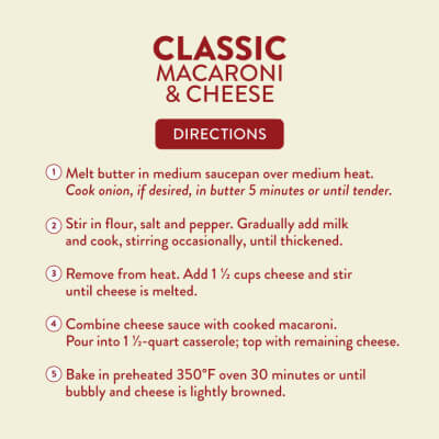 40051 SH MldChddr Ecomm Recipe Infographic3