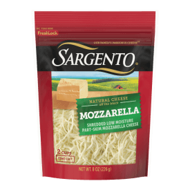 Sargento® Natural Mozzarella Shredded Cheese, Fine Cut, 8 oz