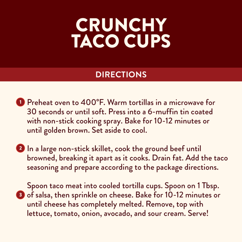 41107 SH 4ChsMxcn Ecomm Recipe Infographic3
