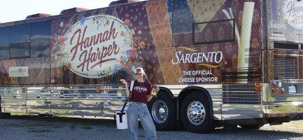 Sargento Joins Hannah Harper as Exclusive Cheese Sponsor 