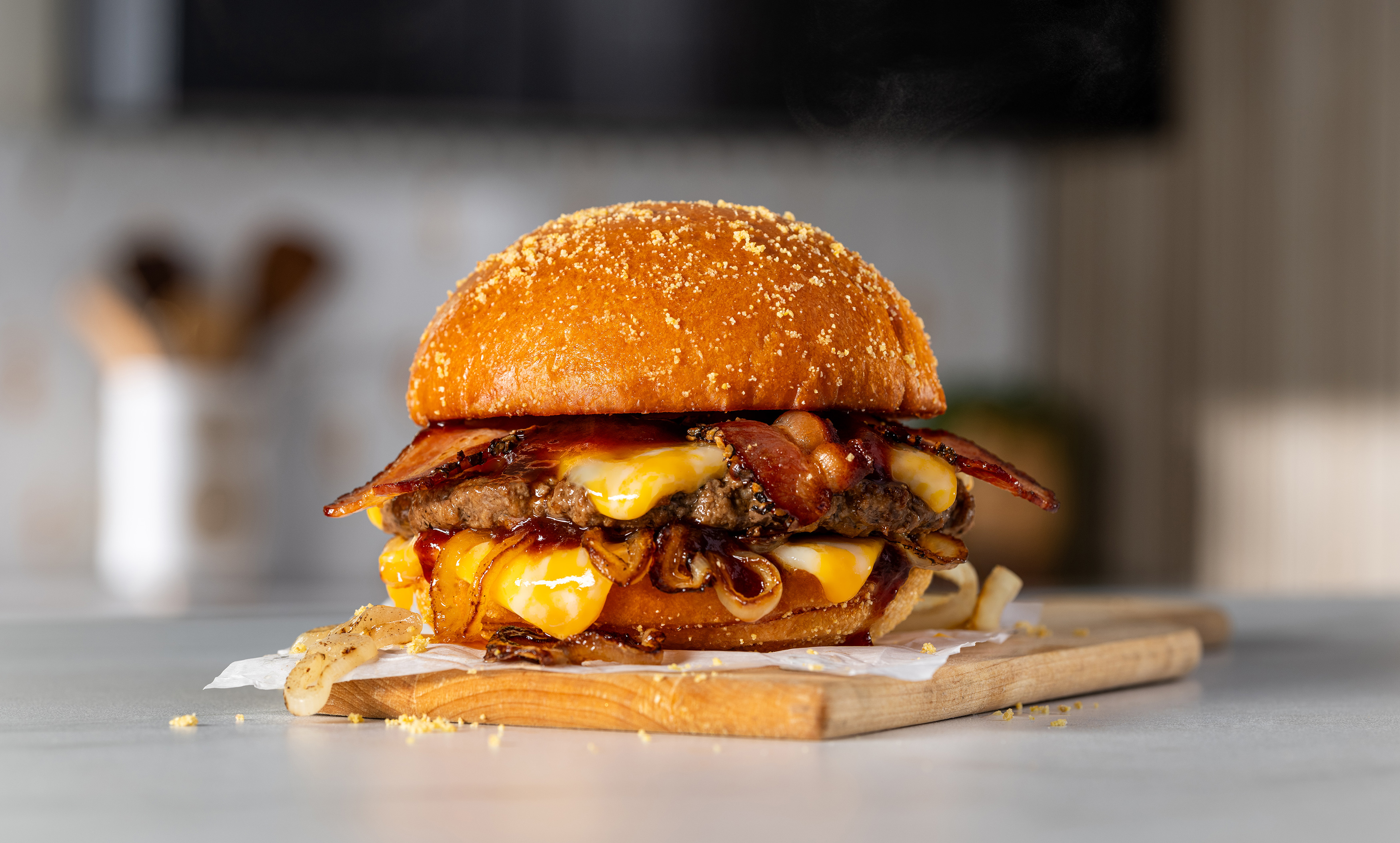 Ultimate Western Barbecue Burger | Sargento® Foods Incorporated