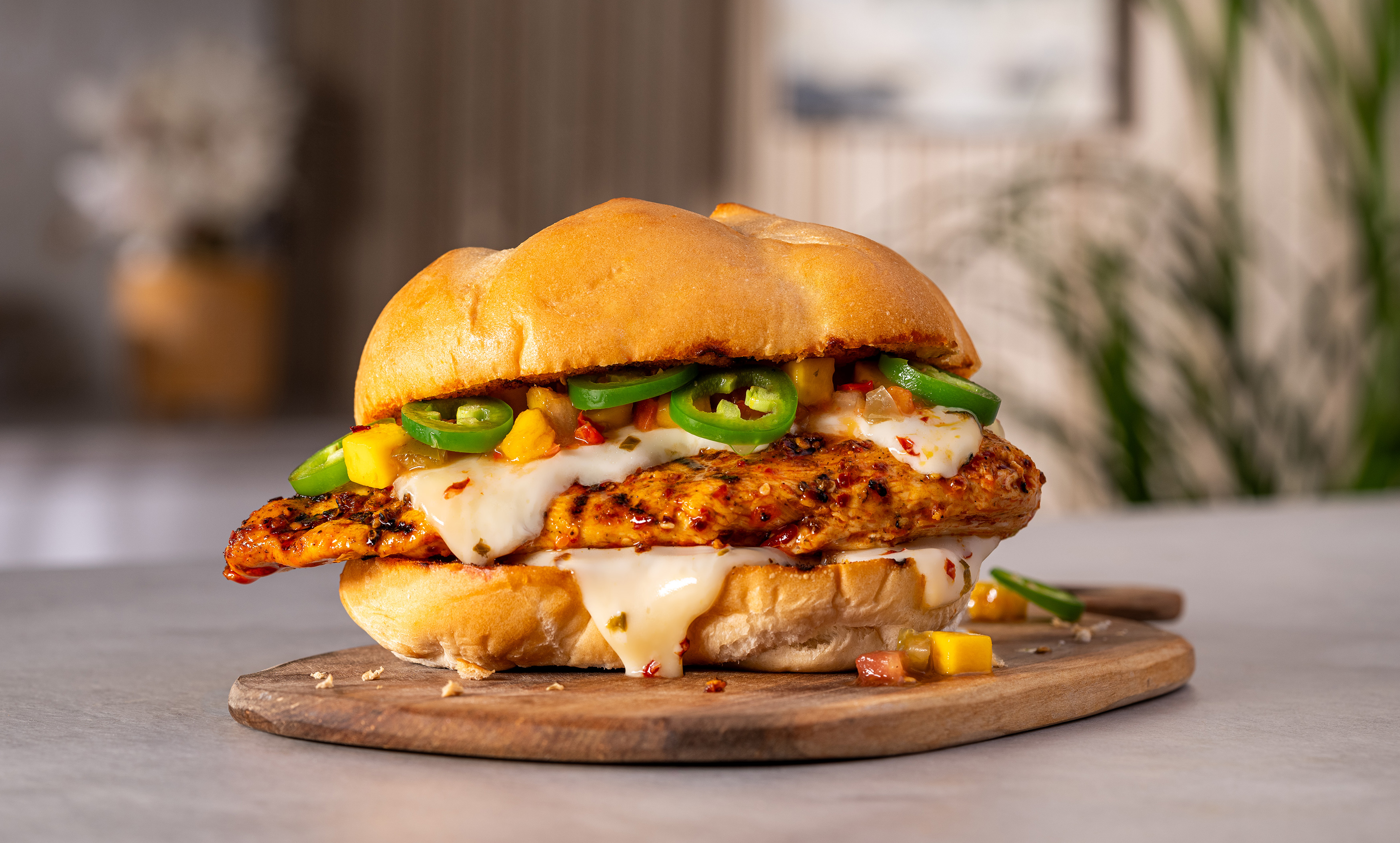 Nashville Honey Crunch Chicken Sandwich | Sargento® Foods Incorporated