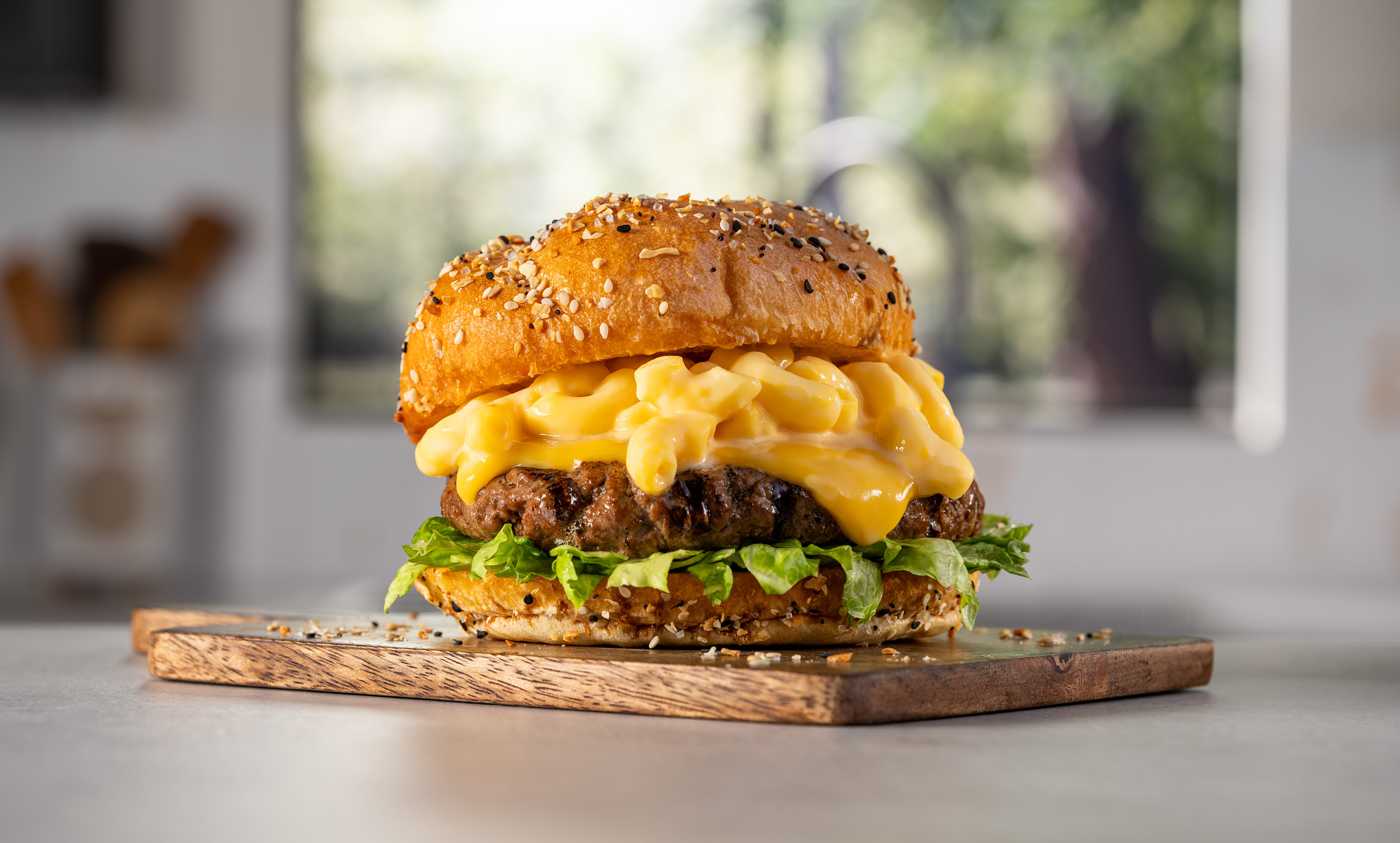 Mac & Cheese Burger | Sargento® Foods Incorporated