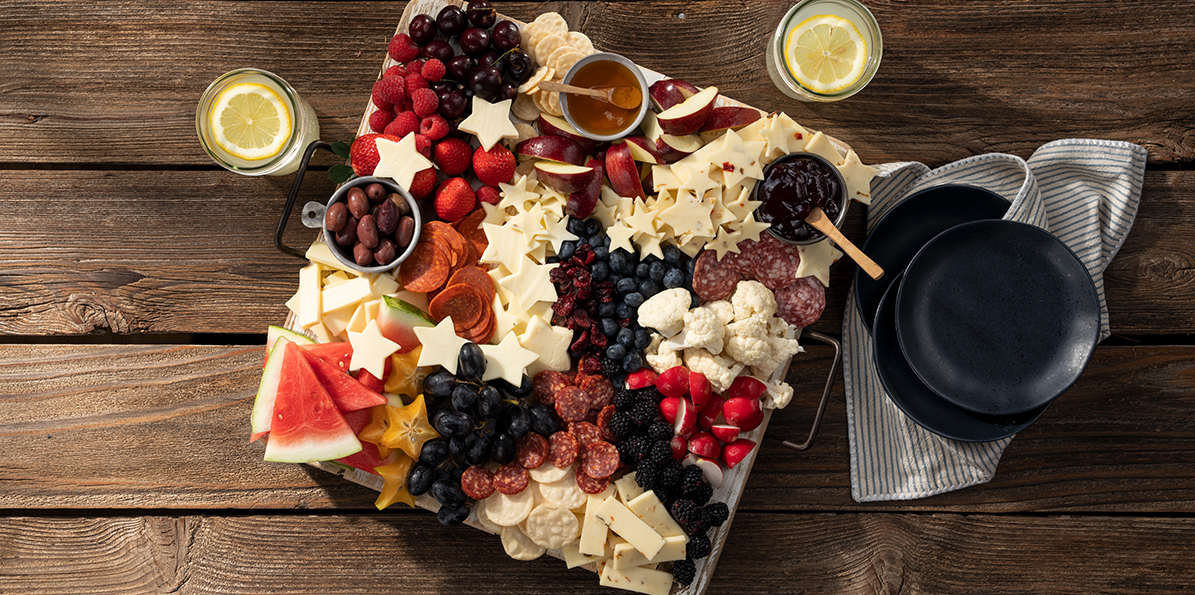 Red, White &amp; Blue Charcuterie | Sargento® Foods Incorporated