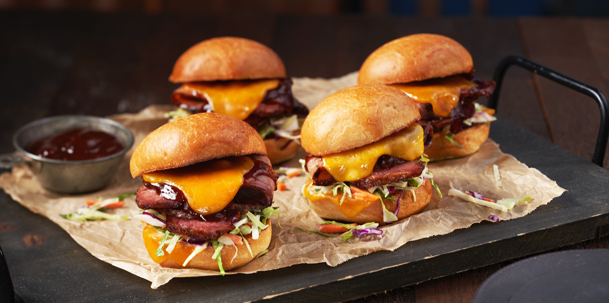 Cheddar & Brisket Sliders | Sargento® Foods Incorporated