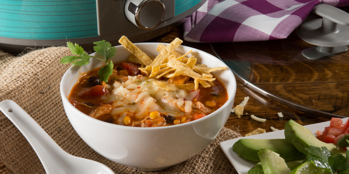 Cheesy Chicken Enchilada Soup Recipe | Sargento