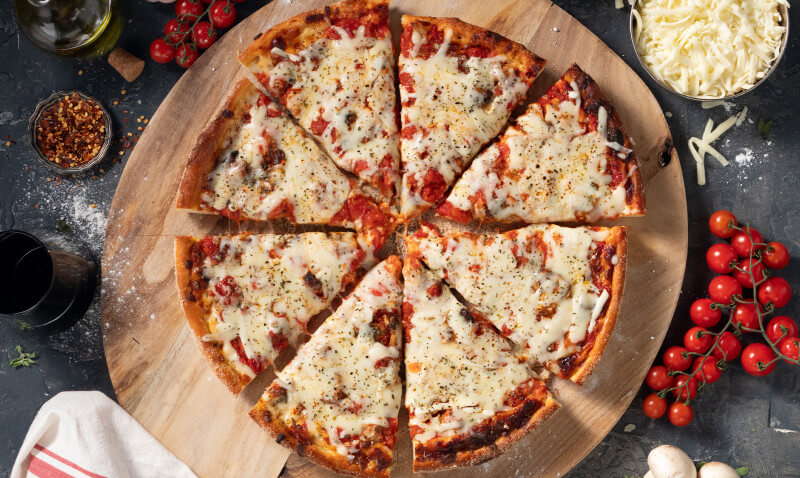 Easy Deep Dish Pizza