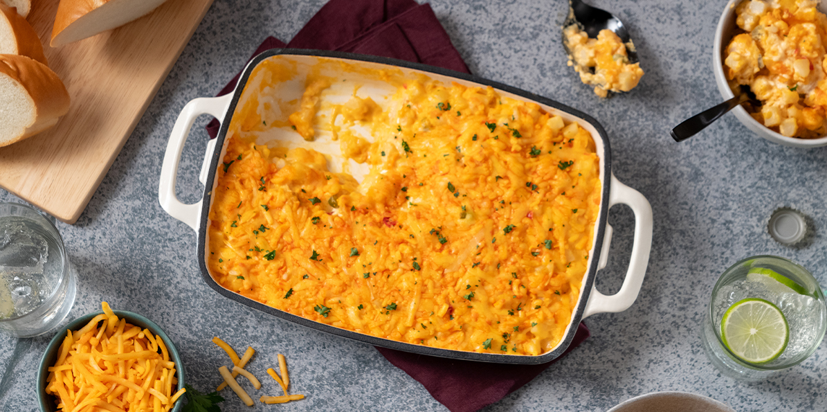 Hot & Cheesy Potato Casserole | Sargento® Foods Incorporated