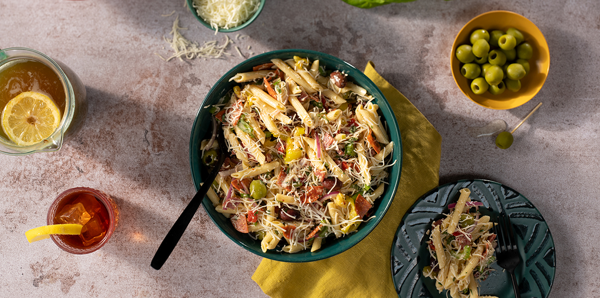 Muffaletta Salad with Shredded 6 Cheese Italian | Sargento® Foods Incorporated