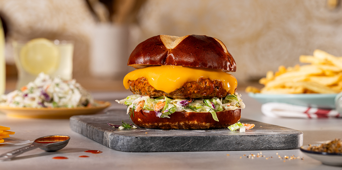 Spicy Buffalo Burger | Sargento® Foods Incorporated