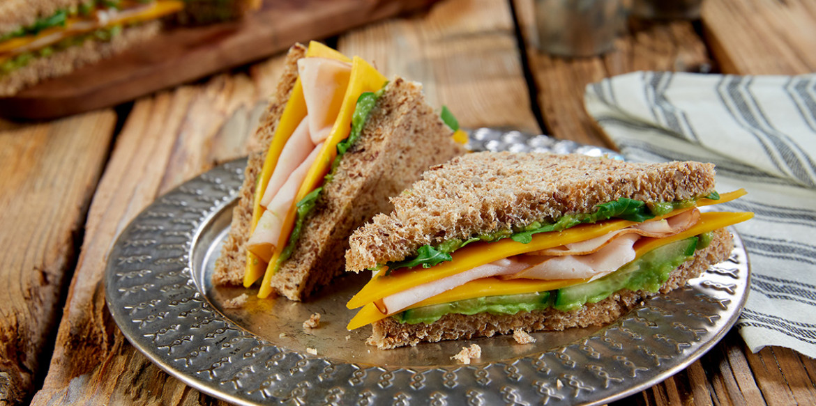 Turkey, cucumber and avocado finger sandwiches Recipe | Sargento® Foods