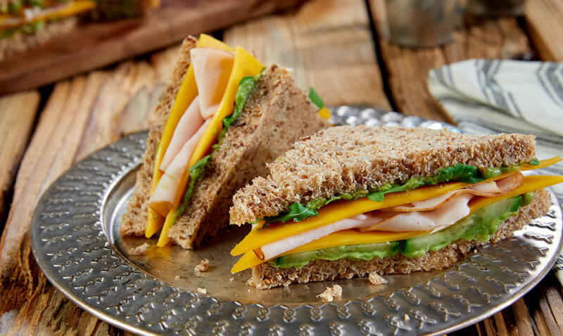 Turkey Cucumber Avocado Sandwich website