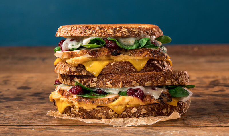 Ultimate Holiday Grilled Cheese