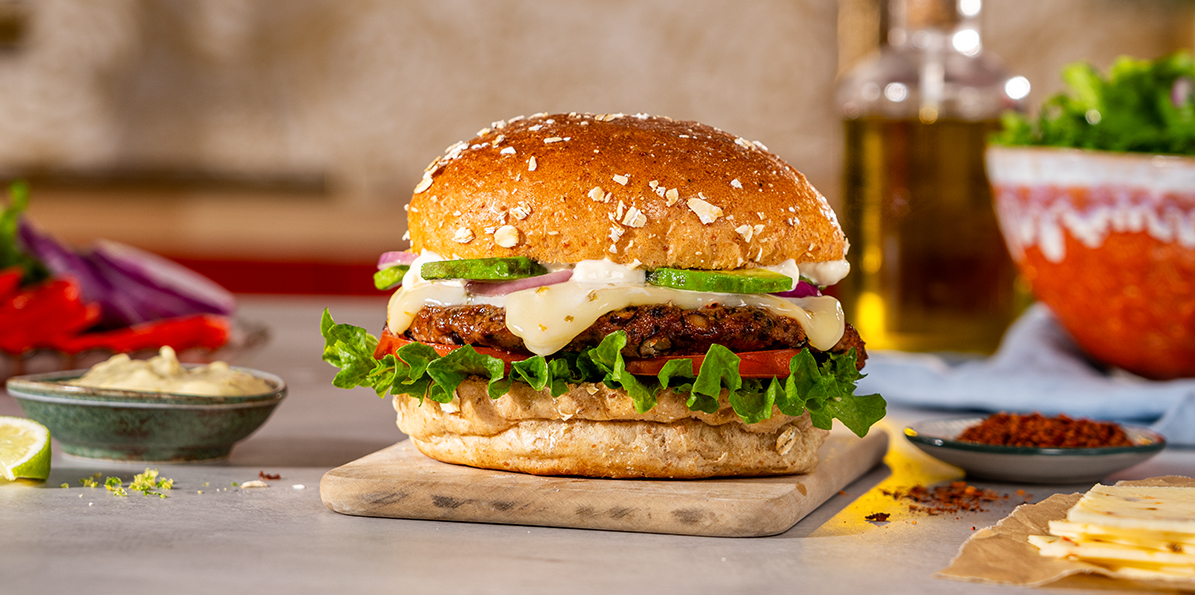 Zesty Veggie Burger | Sargento® Foods Incorporated