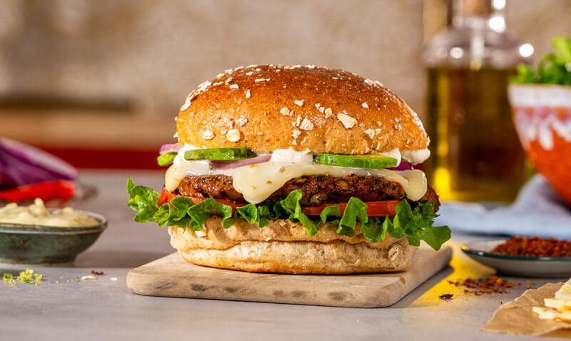 ZestyVeggieBurger
