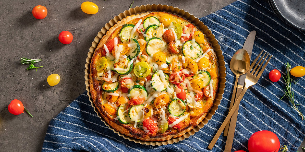 Sweet Tomato, Cheese & Herb Tart | Sargento® Foods Incorporated