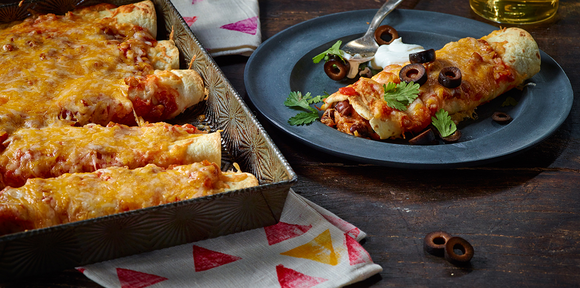 Bean & Cheese Enchiladas | Sargento® Foods Incorporated