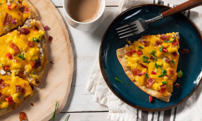 breakfast pizza