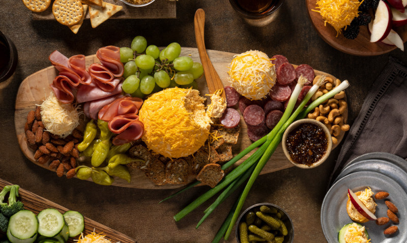 cheeseball charcuterie