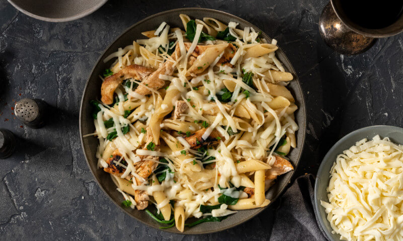 chickenspinachpasta