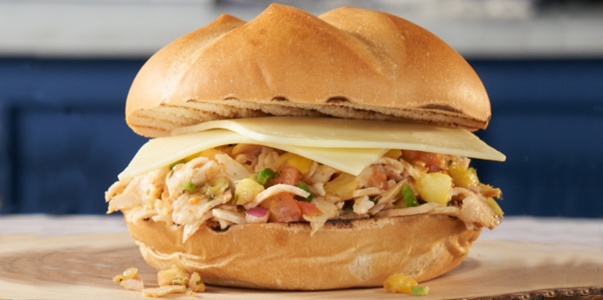 Chicken, Cheddar and Mango Salsa Sandwich | Sargento® Foods Incorporated