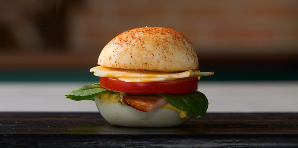 Deviled Eggs Benedict Sliders | Sargento® Foods Incorporated