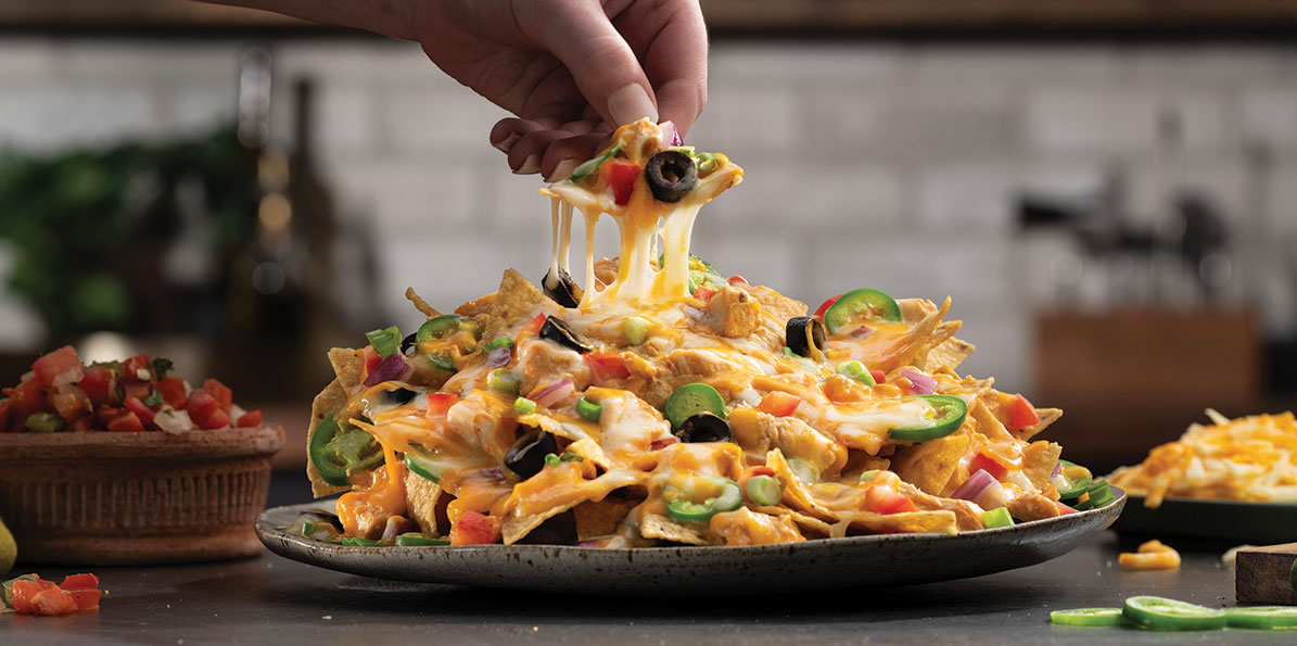 Cheesy Firecracker Chicken Nachos | Sargento® Foods Incorporated