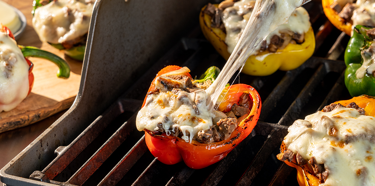 Philly Cheesesteak Stuffed Peppers | Sargento® Foods Incorporated