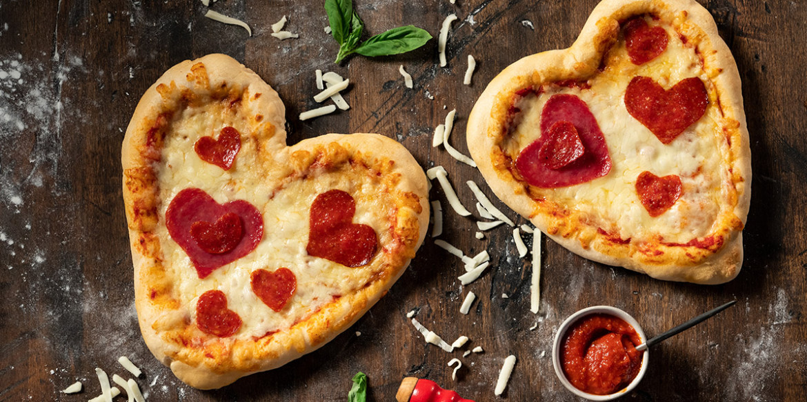 Heart Shaped Pizza Recipe Sargento