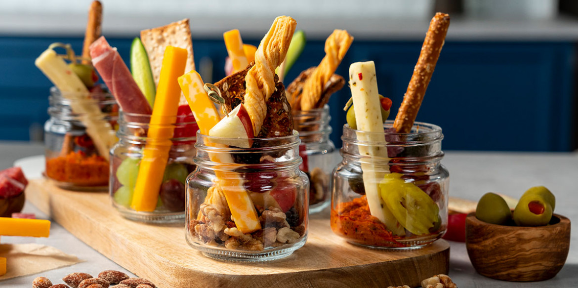 Mason Jar Fruit Jars-Snack Prep