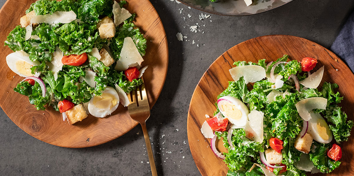 Triple Parmesan Kale Caesar Salad | Sargento® Foods Incorporated