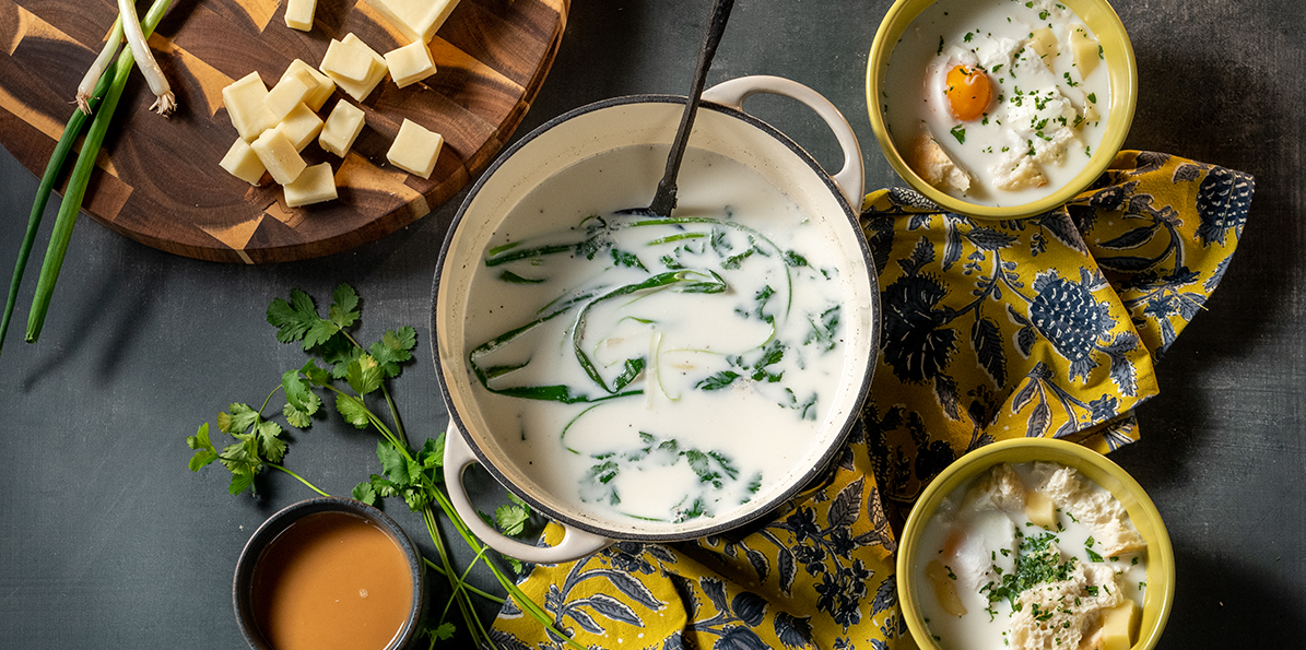 Breakfast Milk and Cheese Soup (Changua) | Sargento® Foods Incorporated