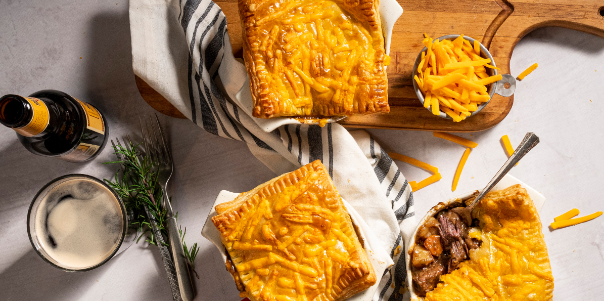 Short Rib & Aged Cheddar Pot Pie | Sargento® Foods Incorporated