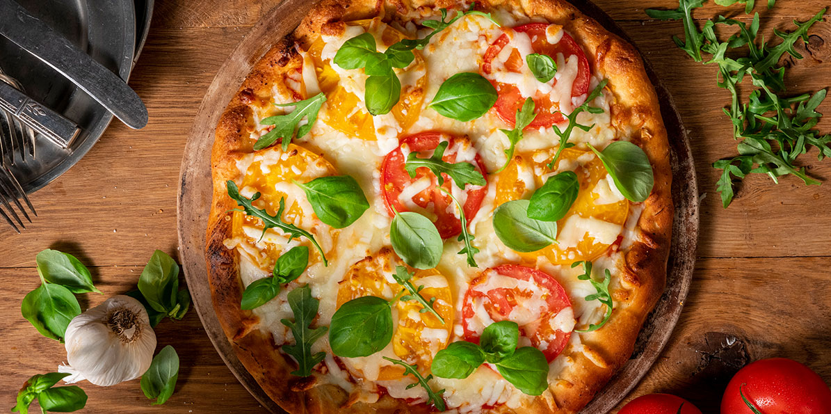 Tomatoes Tricolor Grilled Pizza | Sargento® Foods Incorporated