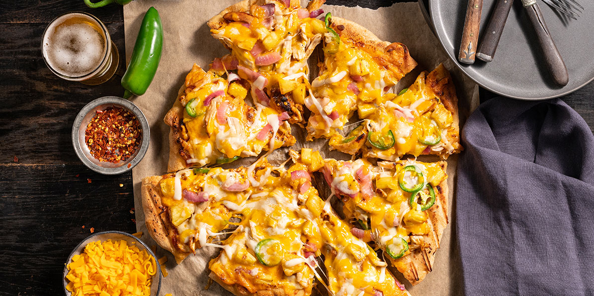 BBQ Chicken Grilled Pizza | Sargento® Foods Incorporated