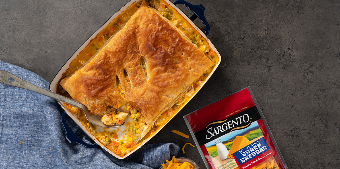 Easy Baked Chicken Pot Pie | Sargento® Foods Incorporated