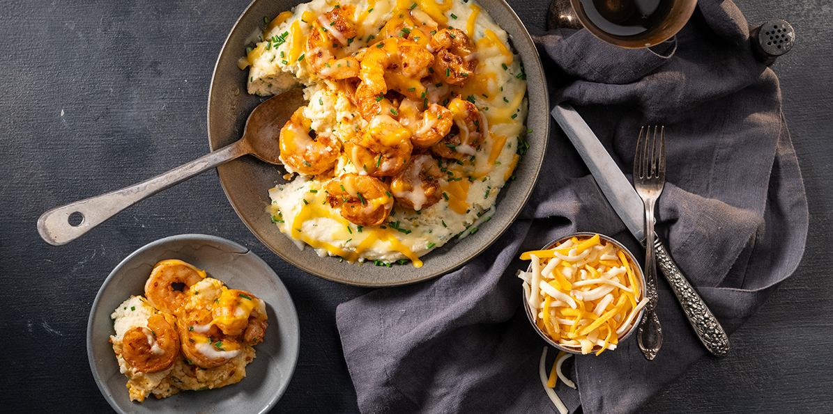 Garlic Shrimp & Cheese Grits | Sargento® Foods Incorporated