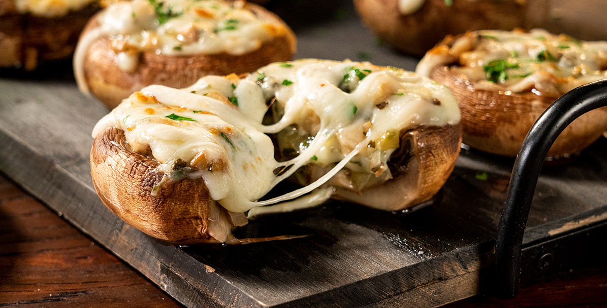 Cheesy Stuffed Mushrooms | Sargento® Foods Incorporated