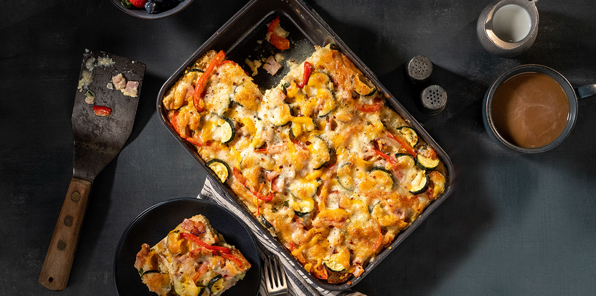 Vegetable Bread Pudding | Sargento® Foods Incorporated