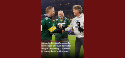 Packers, Sargento Teaming Up to Tackle Hunger In Wisconsin